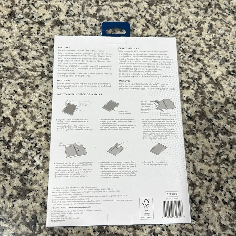 Insignia HD Glass Screen Protector